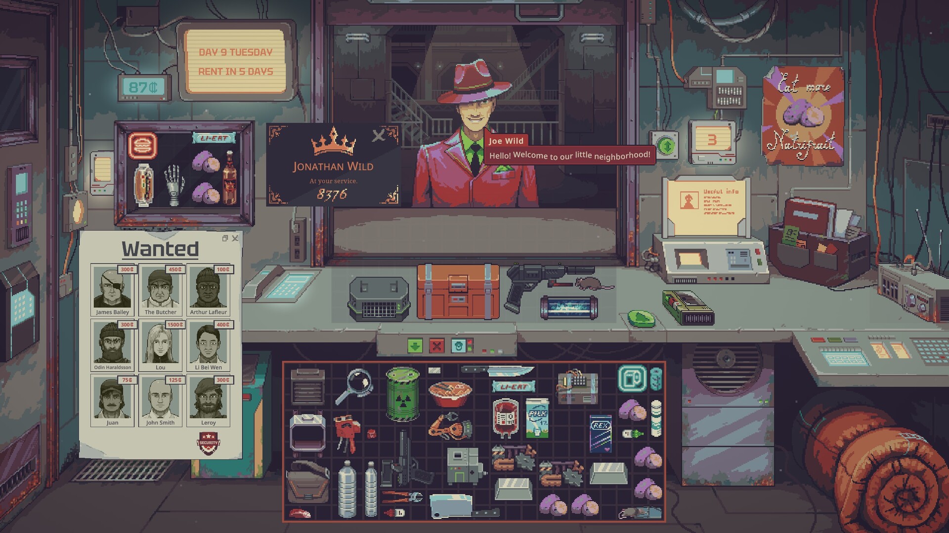 Official Steam image for Probably Stolen Turns Shopkeeping Into a High-Stakes Next Fest Demo.